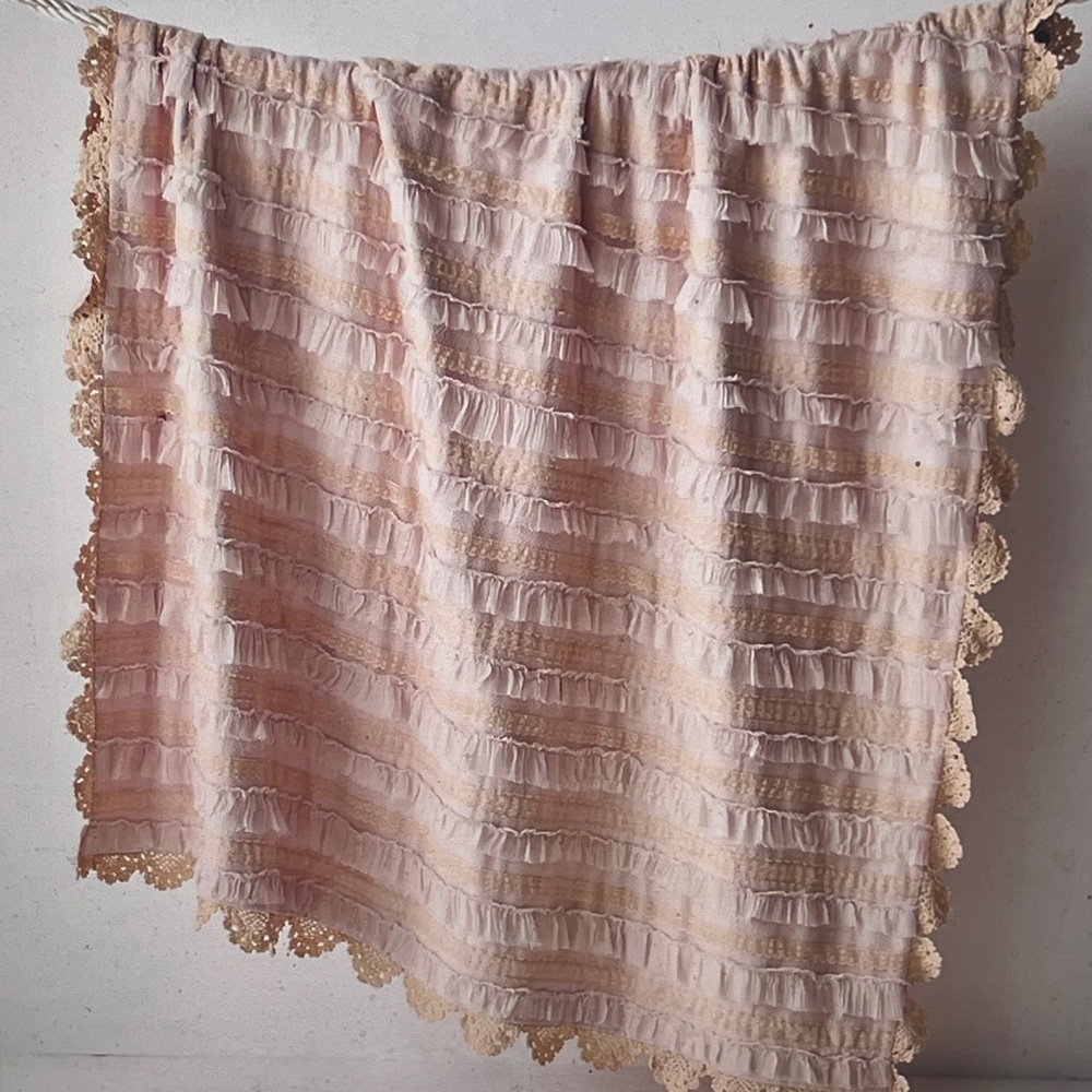 Free People Seraphina Lace Children's Blanket